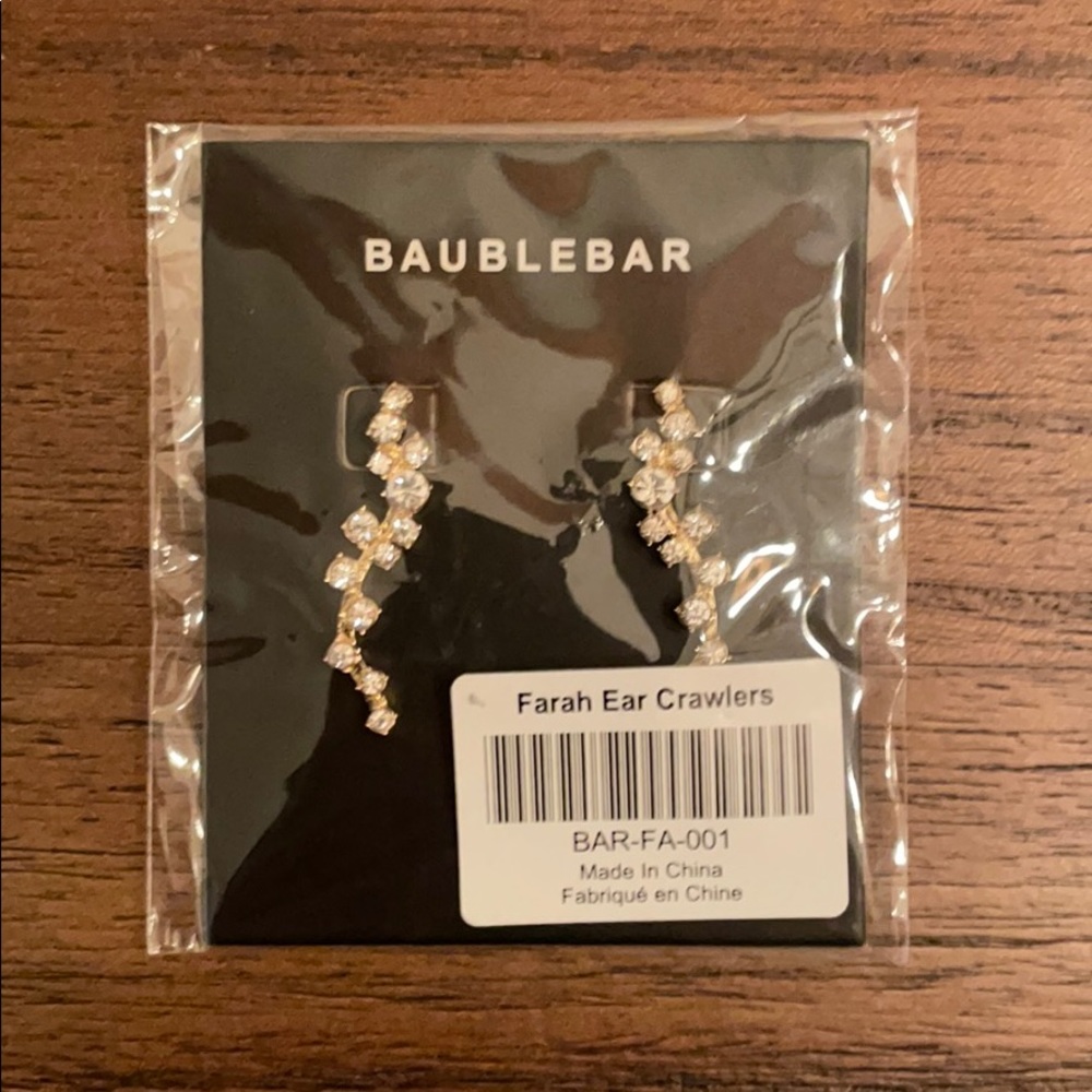 💎NWT💎 Farah BaubleBar Ear Crawler Earrings